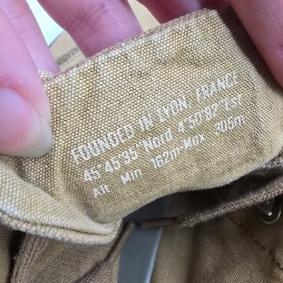 Palladium Pampa Hi tan canvas combat boot shoe rubber soles mens 8 - Picture 10 of 12